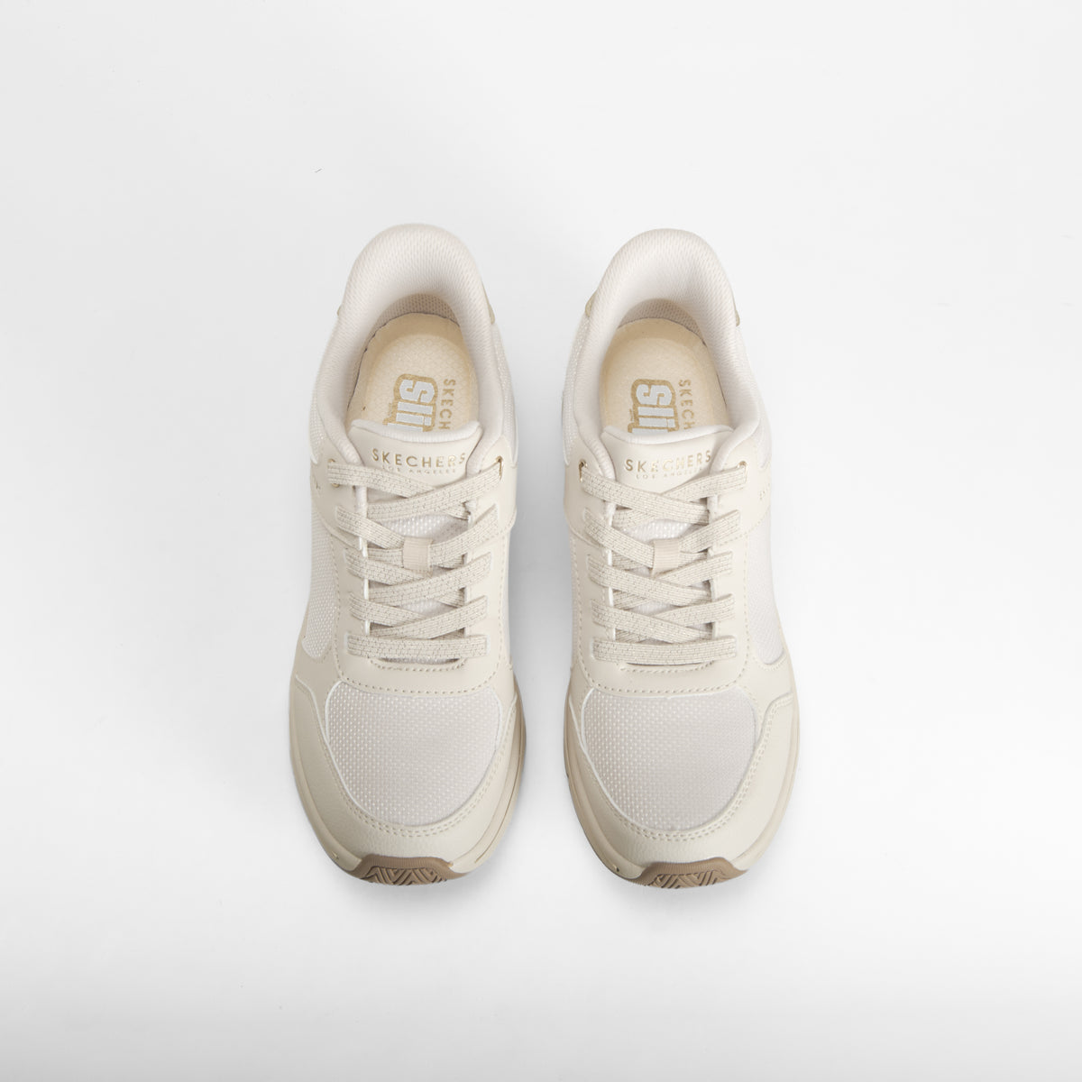 Zapatilla deportiva slip-ins beige SKECHERS
