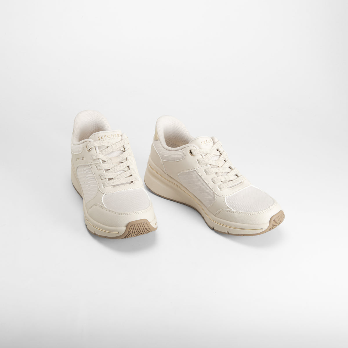 Zapatilla deportiva slip-ins beige SKECHERS