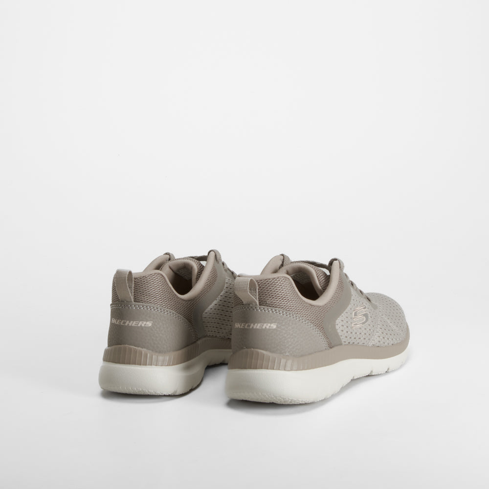 Zapatilla Bountiful Quick Path beige SKECHERS