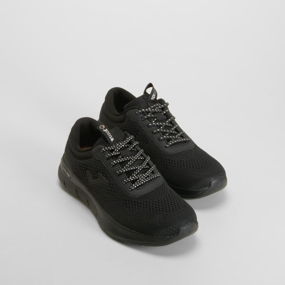 Deportiva cordón elástico negra JOMA