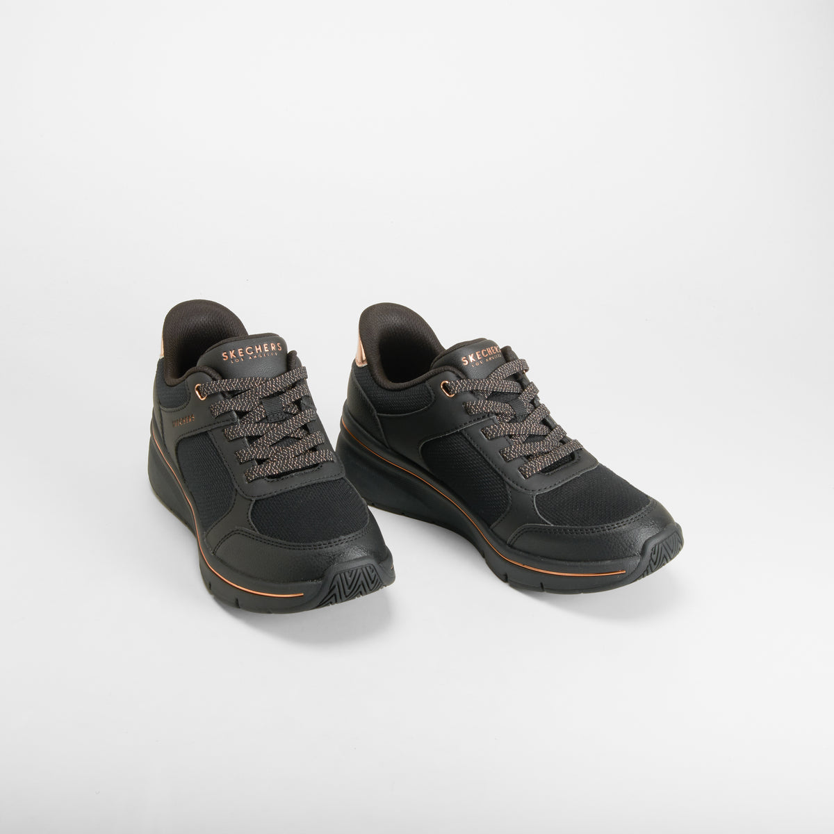 Zapatilla slip ins billion flex negra SKECHERS