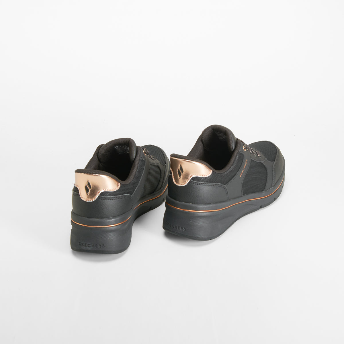 Zapatilla slip ins billion flex negra SKECHERS