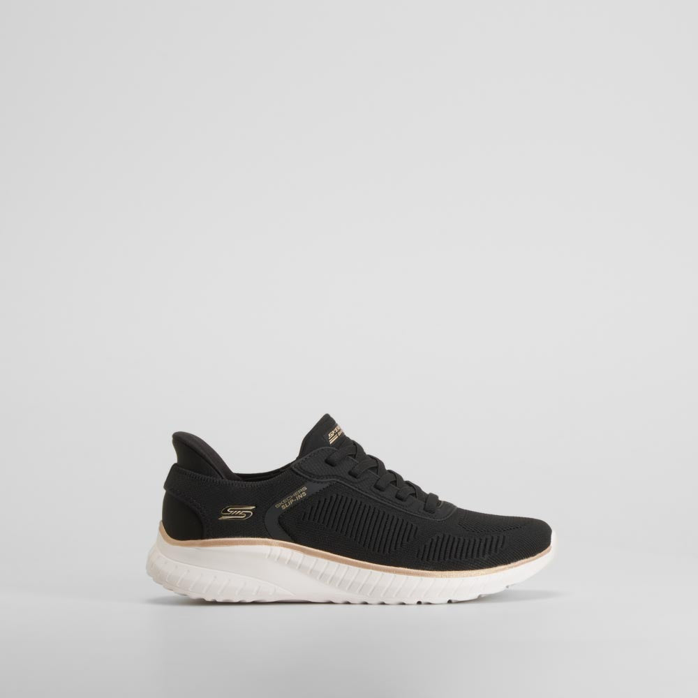 Deportiva Slip-ins cómoda negra SKECHERS