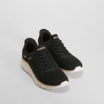 Deportiva Slip-ins cómoda negra SKECHERS