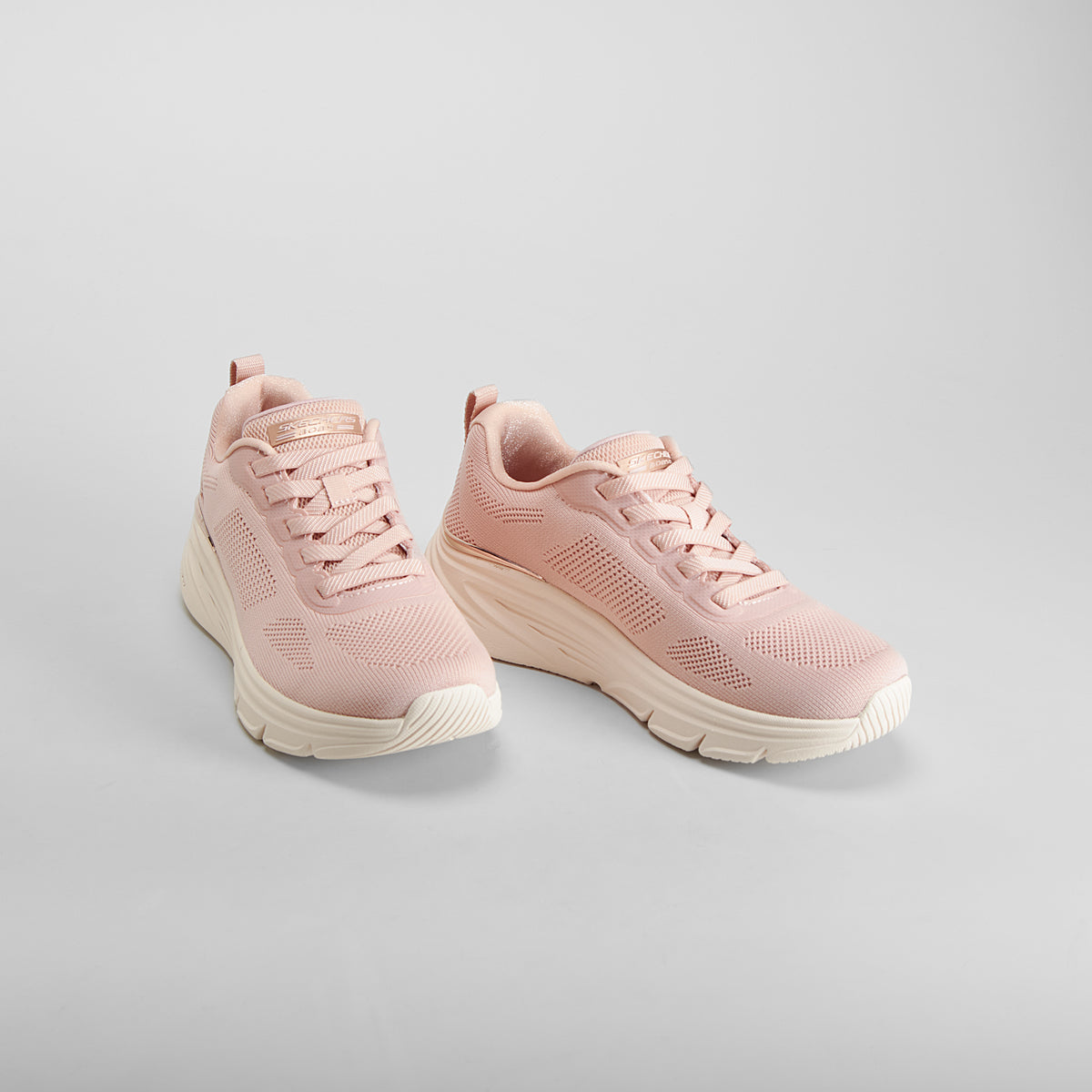 Zapatilla Bobs Arch Fit rosa SKECHERS