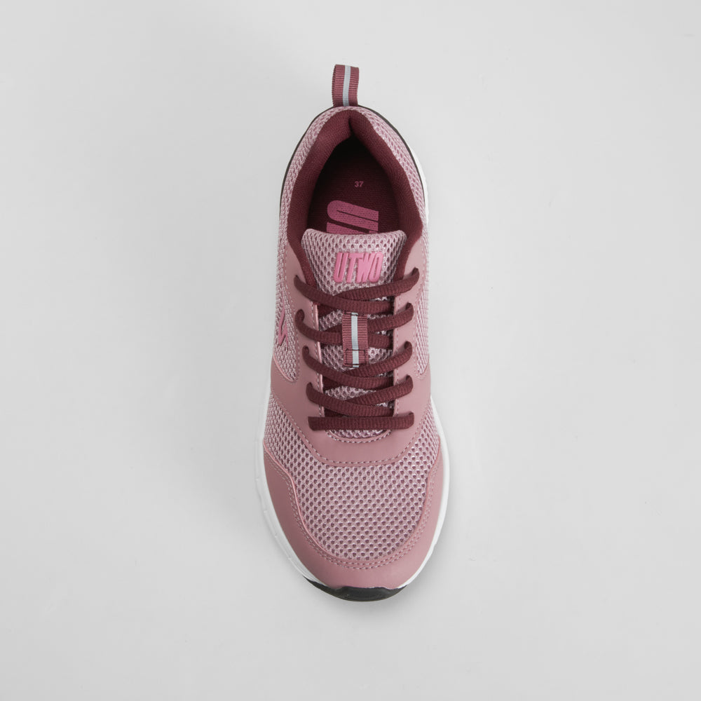 Deportiva running suela blanca rosa UTWO
