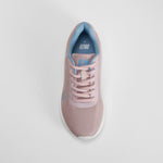 Zapatilla deportiva morado suela blanca UTWO