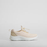 Deportiva cómoda elásticos beige UTWO