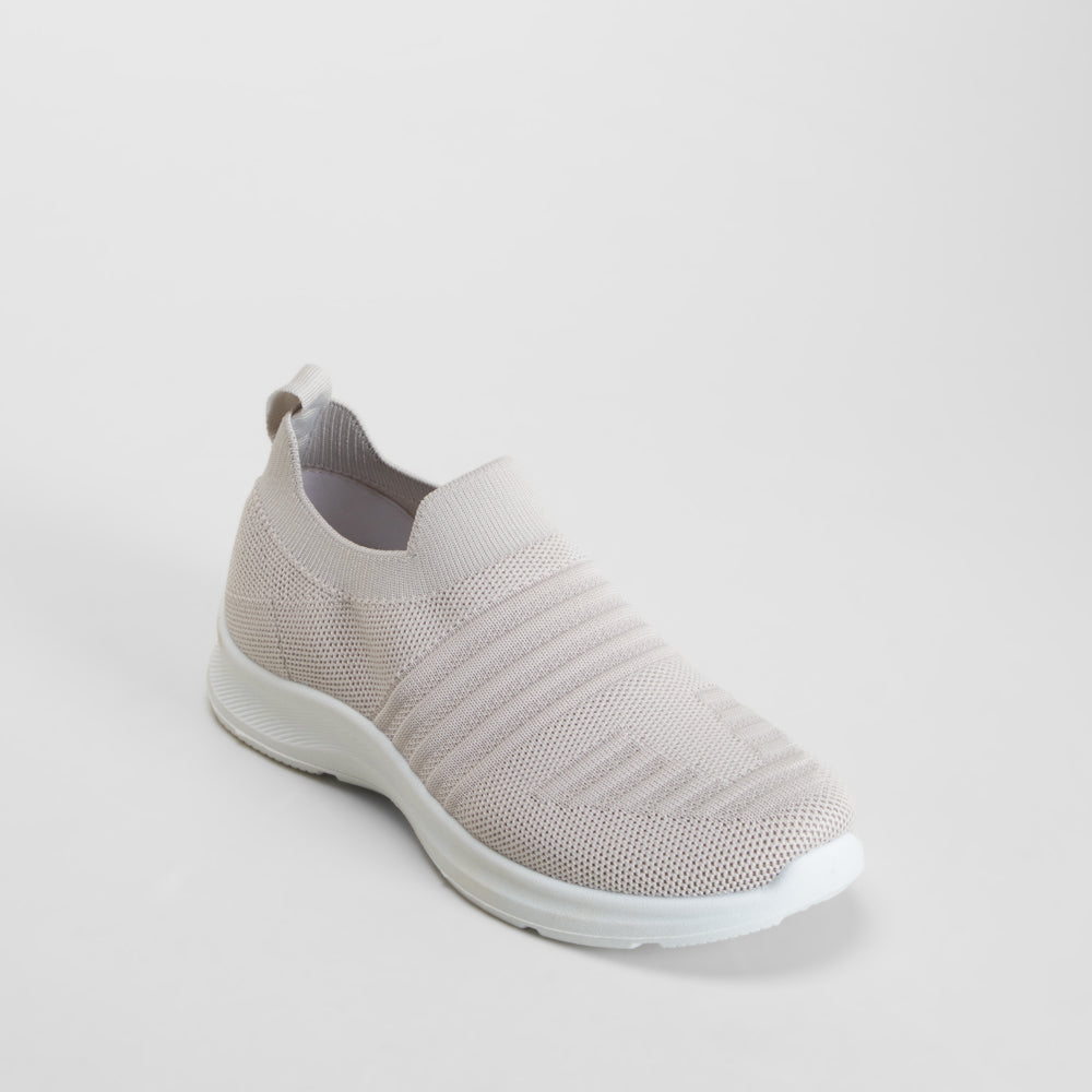 Zapatilla deportiva gris cómoda ligera UTWO