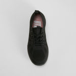 Zapatilla deportiva ligera negra UTWO