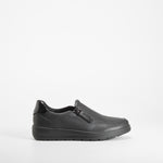 Zapato confort cremallera negro COMFEET