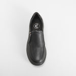 Zapato confort cremallera negro COMFEET