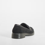 Mocasín serraje piel negro COMFEET