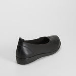Bailarina confort pluma negra COMFEET