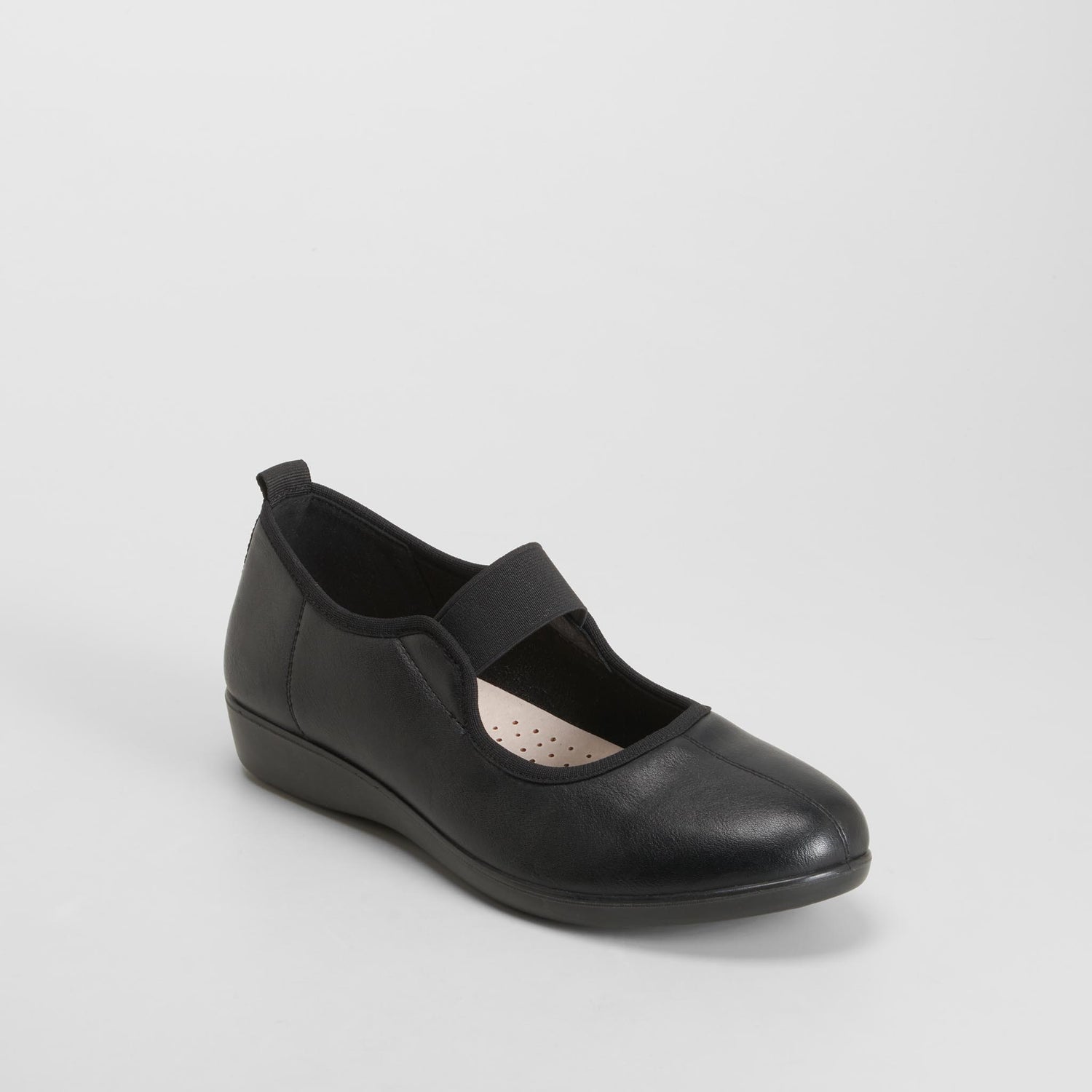 Bailarina confort elástica negra COMFEET