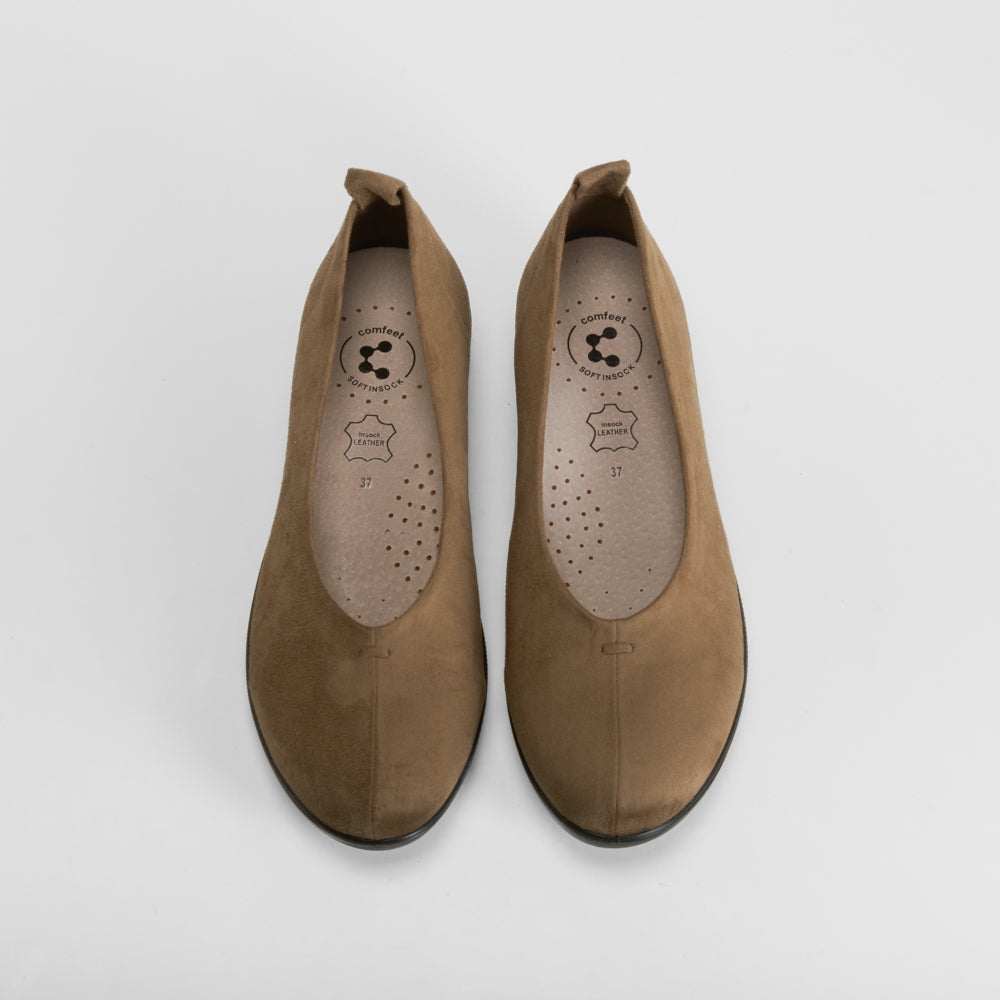 Bailarina confort marrón COMFEET