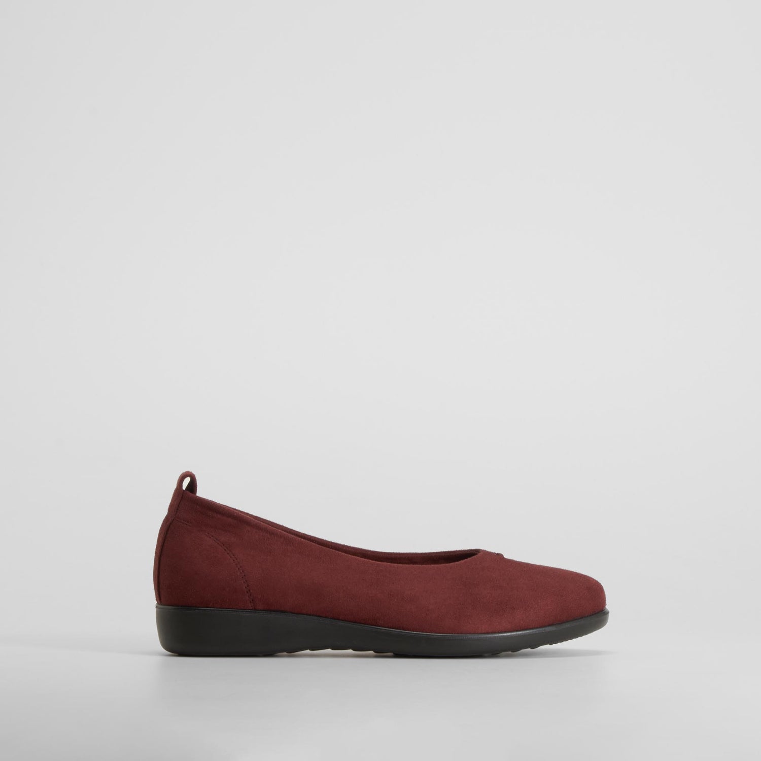 Bailarina confort pluma roja COMFEET