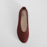 Bailarina confort pluma roja COMFEET