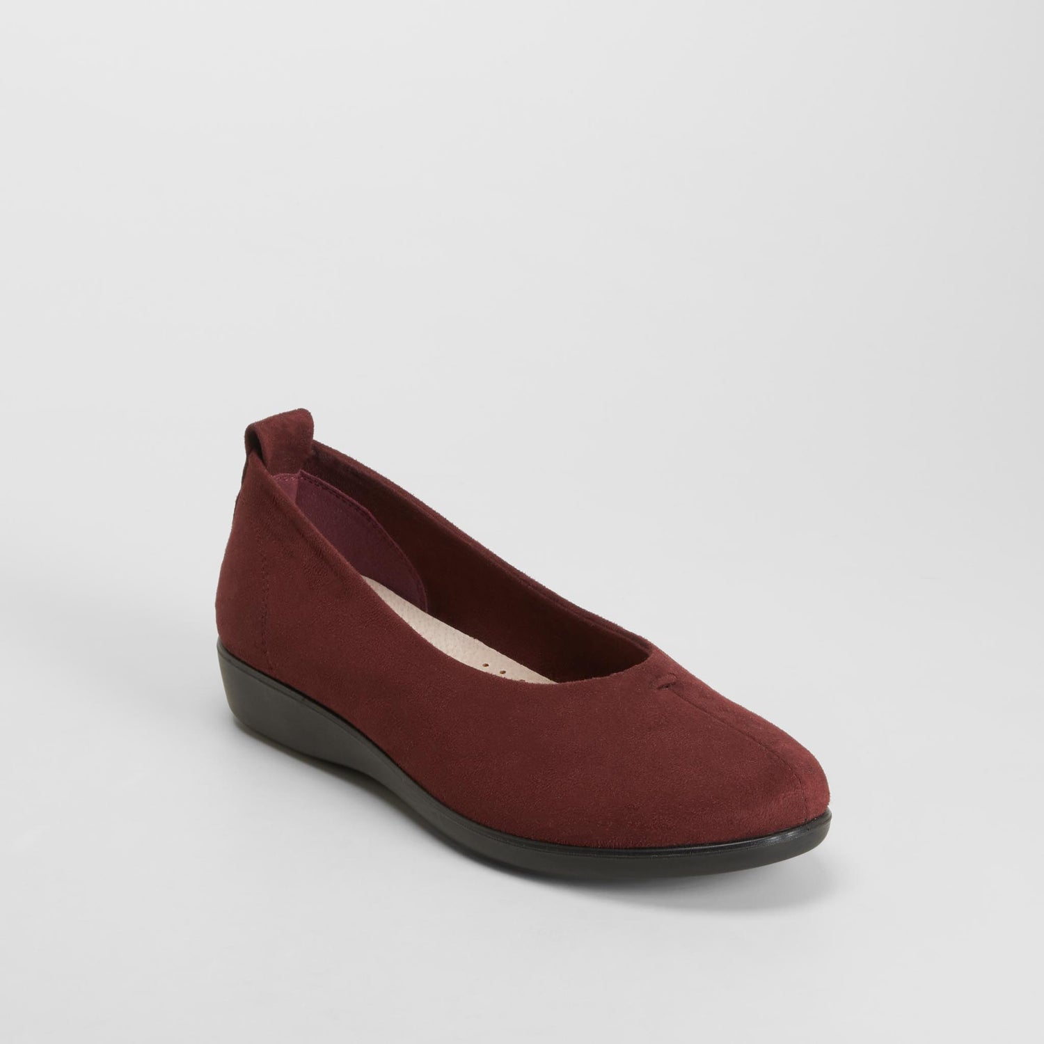 Bailarina confort pluma roja COMFEET