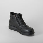 Botín piel casual negra COMFEET