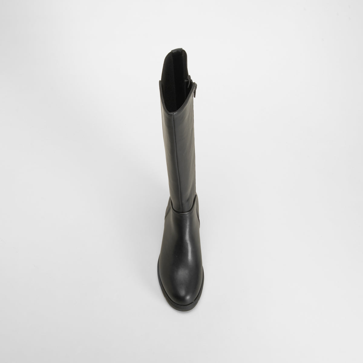 Bota alta cuña negra COMFEET