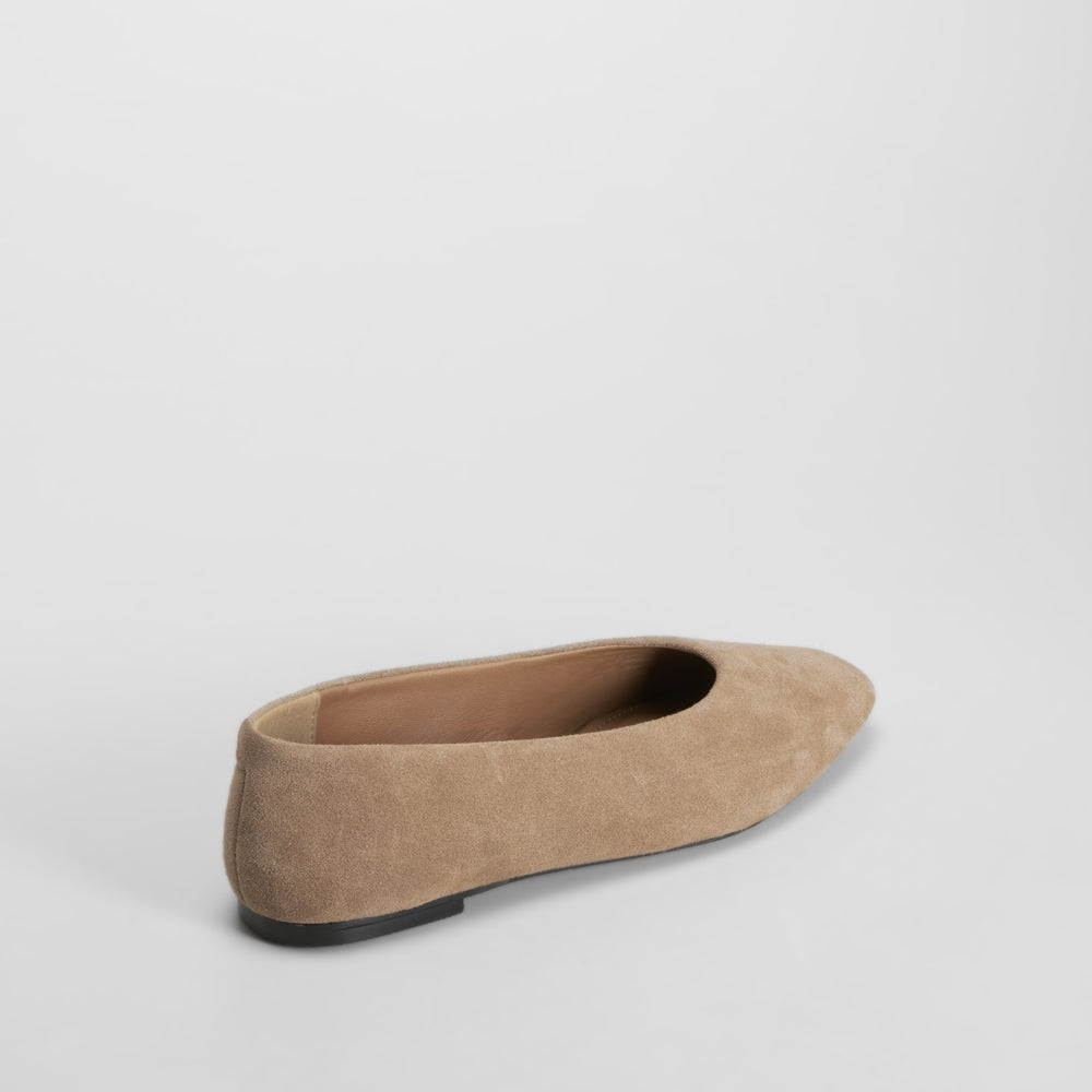 Bailarina piel beige FOSCO
