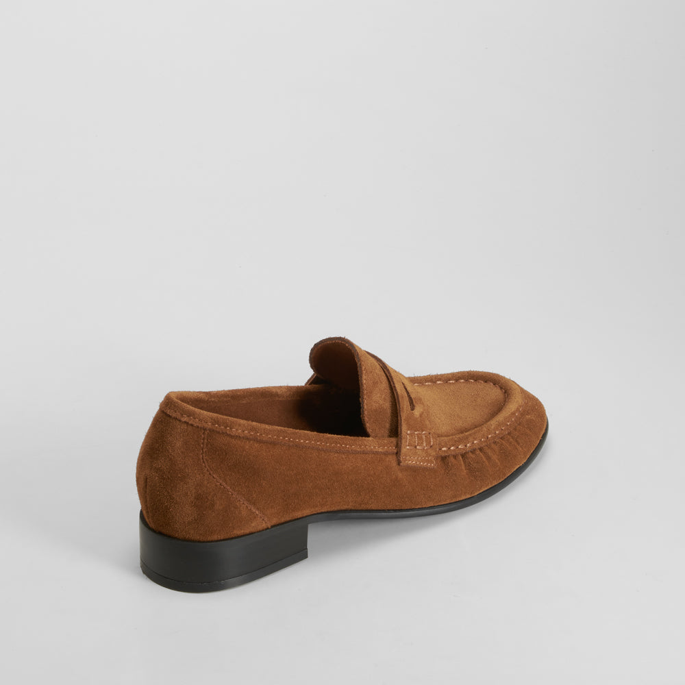 Mocasín elegante piel marrón FOSCO