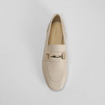 Mocasín blanco piel FOSCO