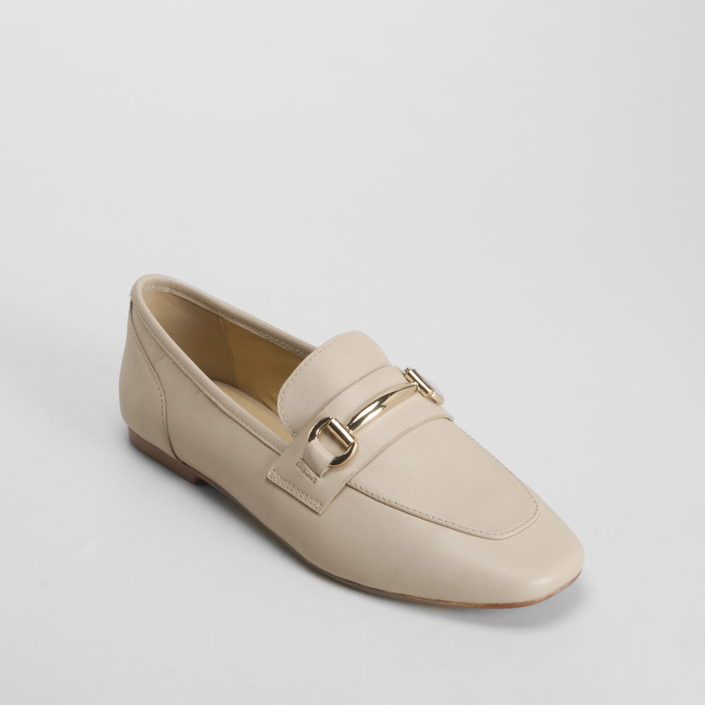 Mocasín blanco piel FOSCO
