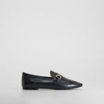 Mocasín piel negro FOSCO
