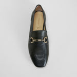 Mocasín piel negro FOSCO