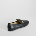 Mocasín piel negro FOSCO