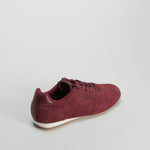 Deportiva casual piel roja FOSCO