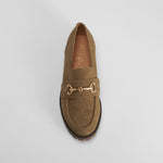 Mocasín estribo beige PICCOLA PIU