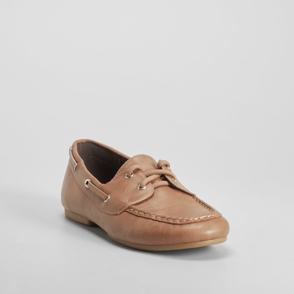 Zapato náutico cordones marrón PICCOLA PIU