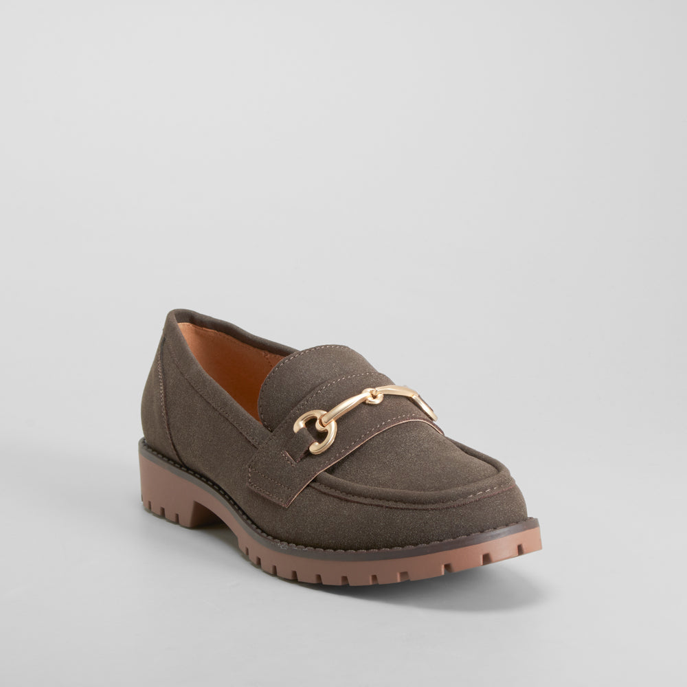 Mocasín estribo marrón PICCOLA PIU