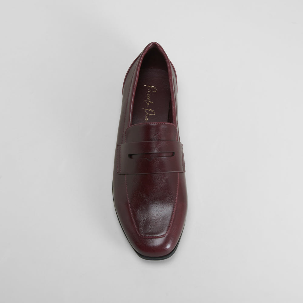 Mocasín clásico rojo PICCOLA PIU