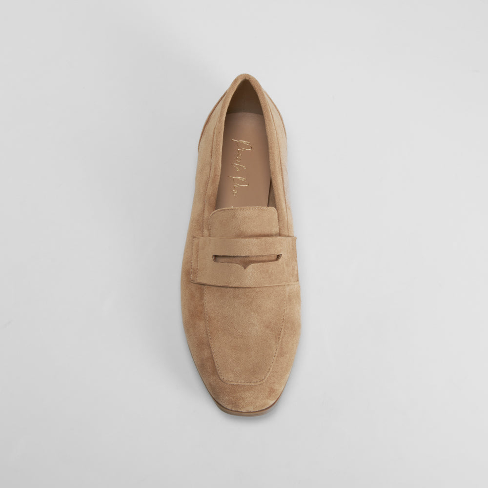 Mocasín plano antifaz beige PICCOLA PIU