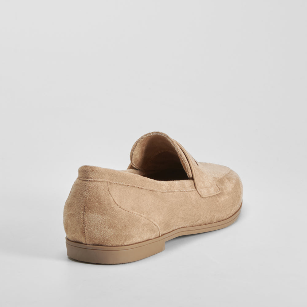 Mocasín plano antifaz beige PICCOLA PIU