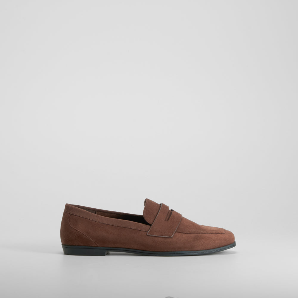 Mocasín plano elegante marrón PICCOLA PIU