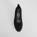 Zapato tacón bajo elegante negro PICCOLA PIU