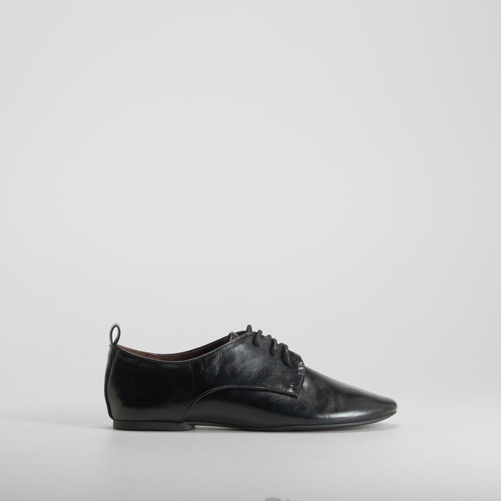Zapato blucher soft clásico negro PICCOLA PIU