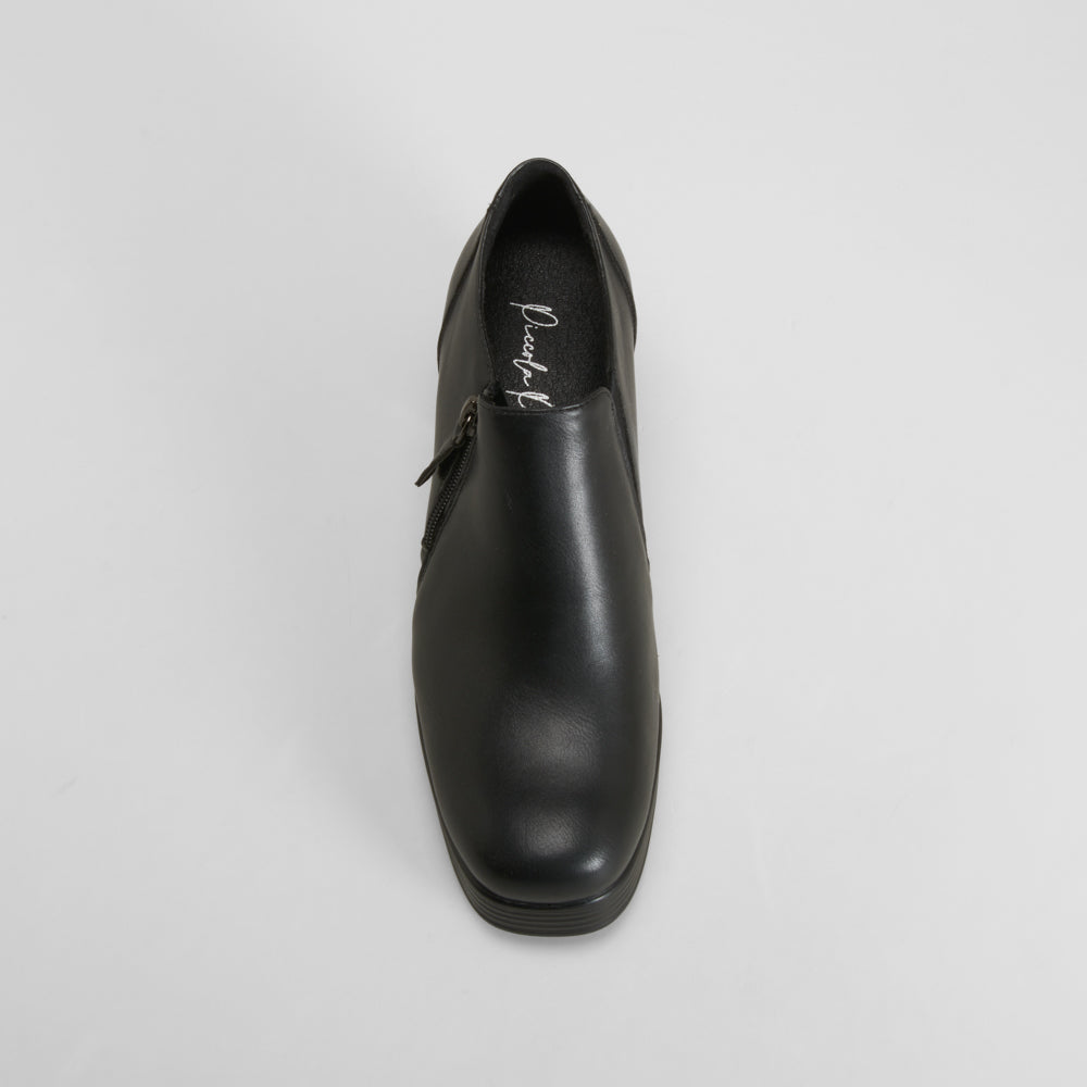 Zapato con tacón y plataforma negro PICCOLA PIU