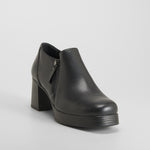 Zapato con tacón y plataforma negro PICCOLA PIU