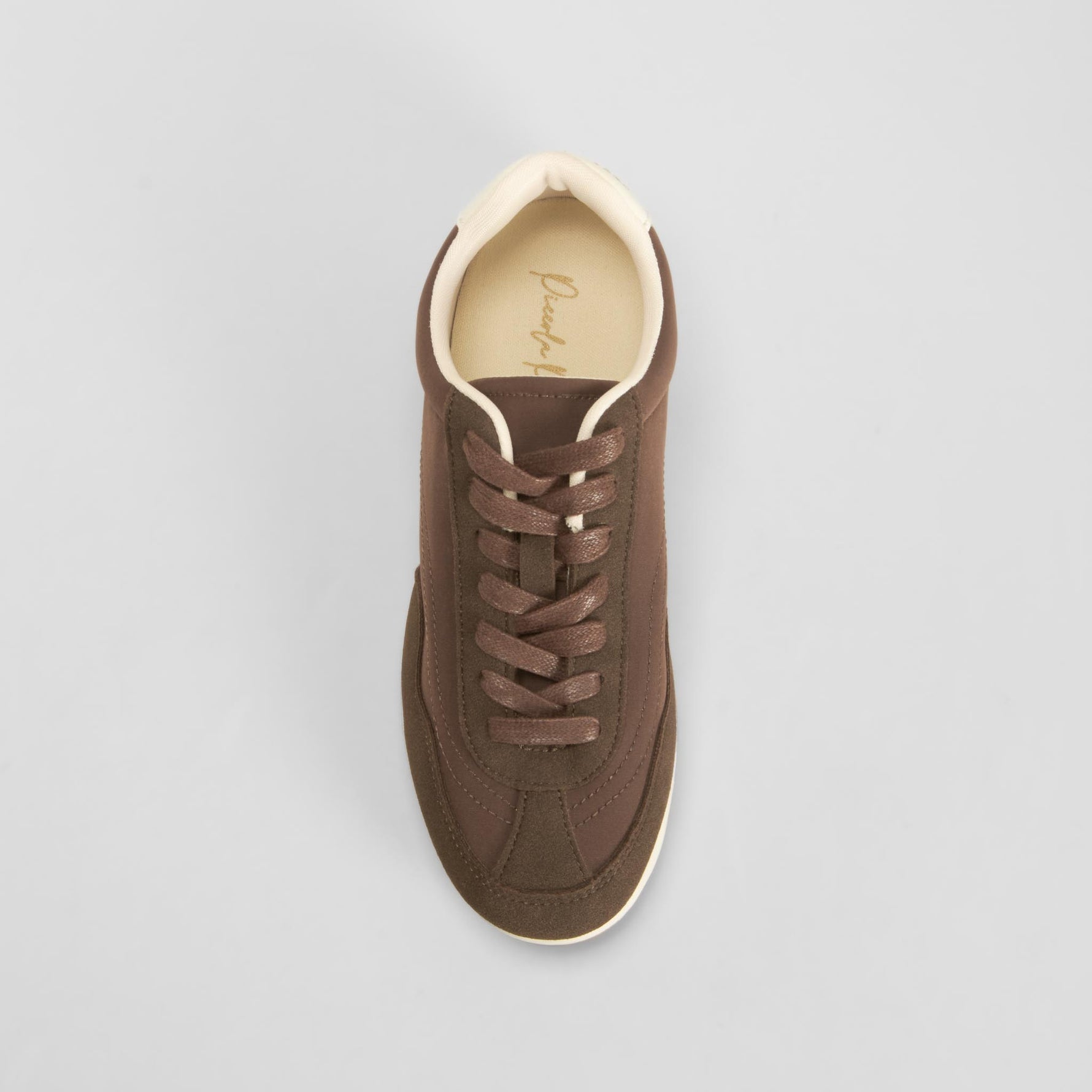 Zapatilla casual marrón PICCOLA PIU
