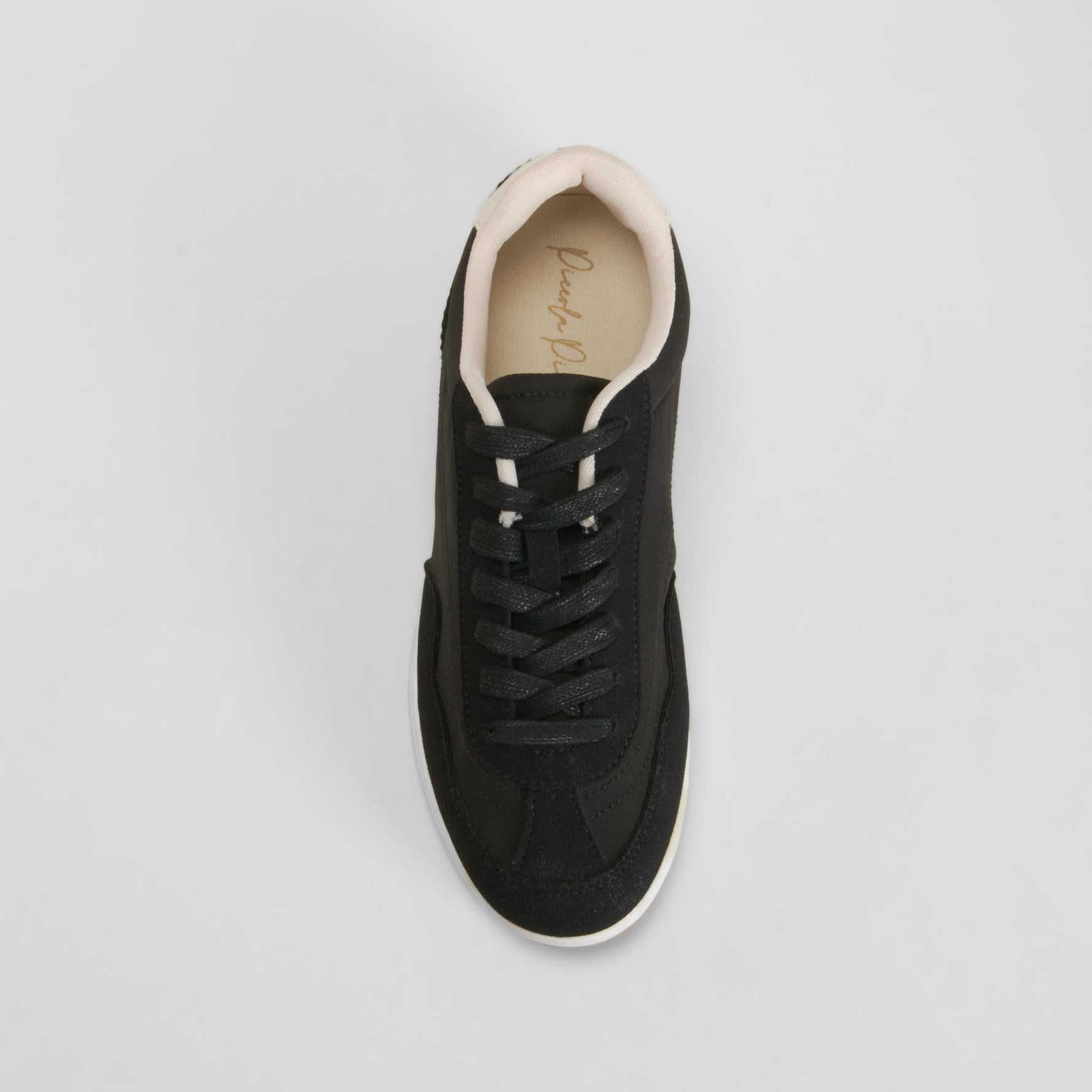 Sneaker retro negra PICCOLA PIU