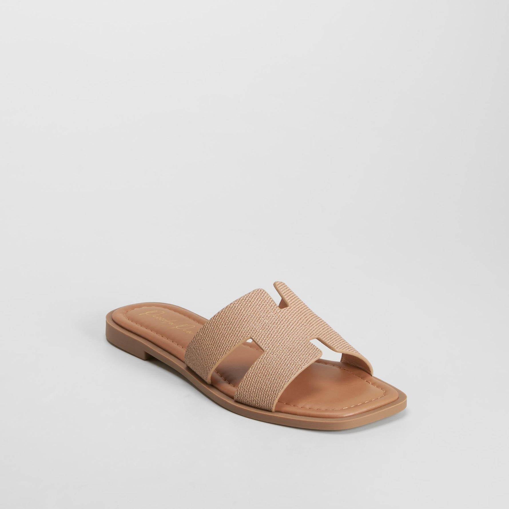 Sandalia plana beige PICCOLA PIU