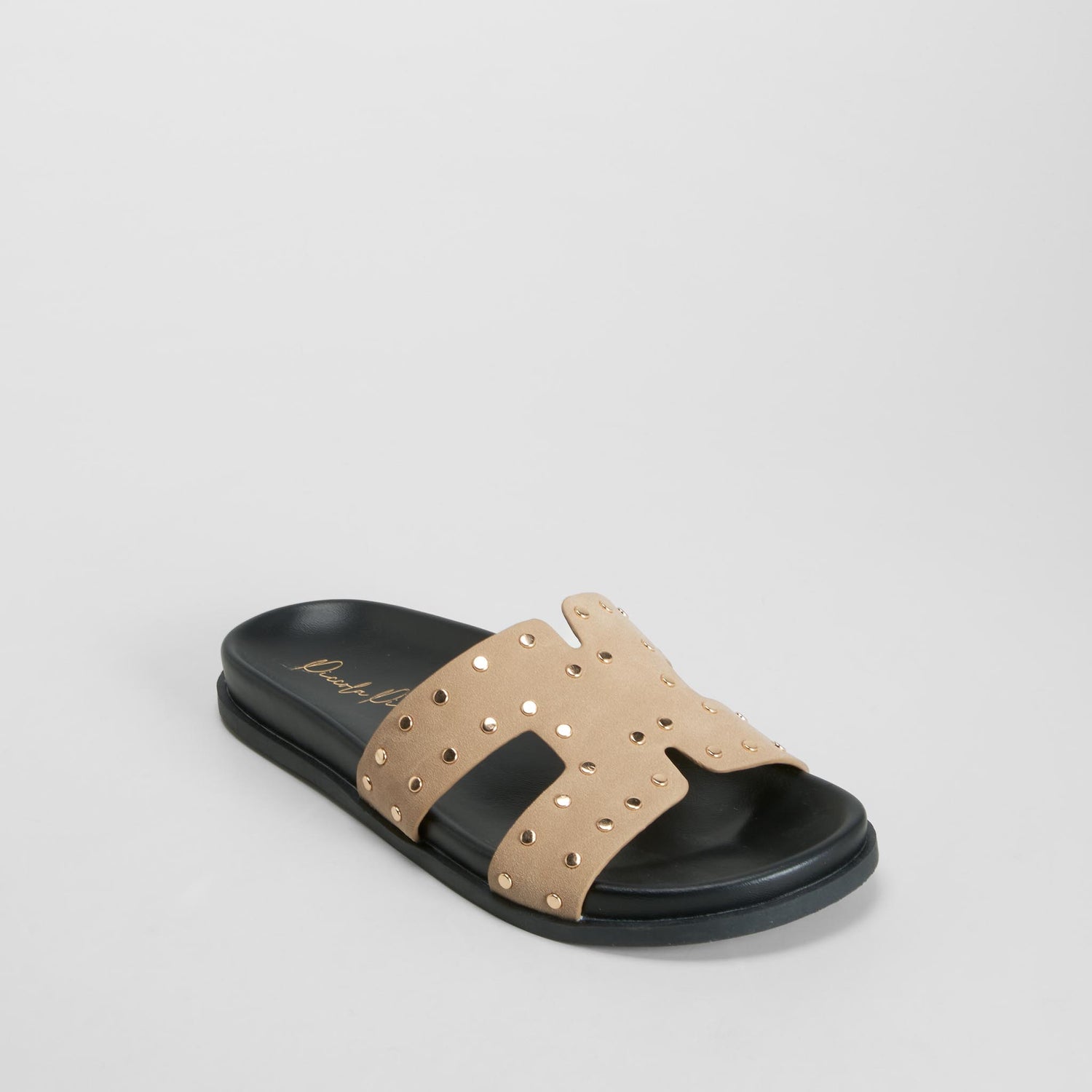 Sandalia bio tachuelas marrón PICCOLA PIU
