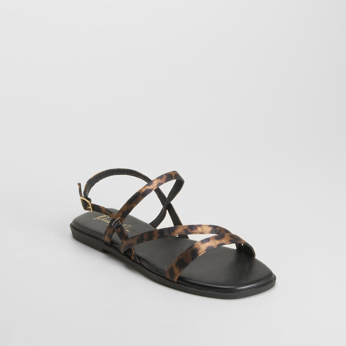 Sandalia tiras animal print multicolor PICCOLA PIU
