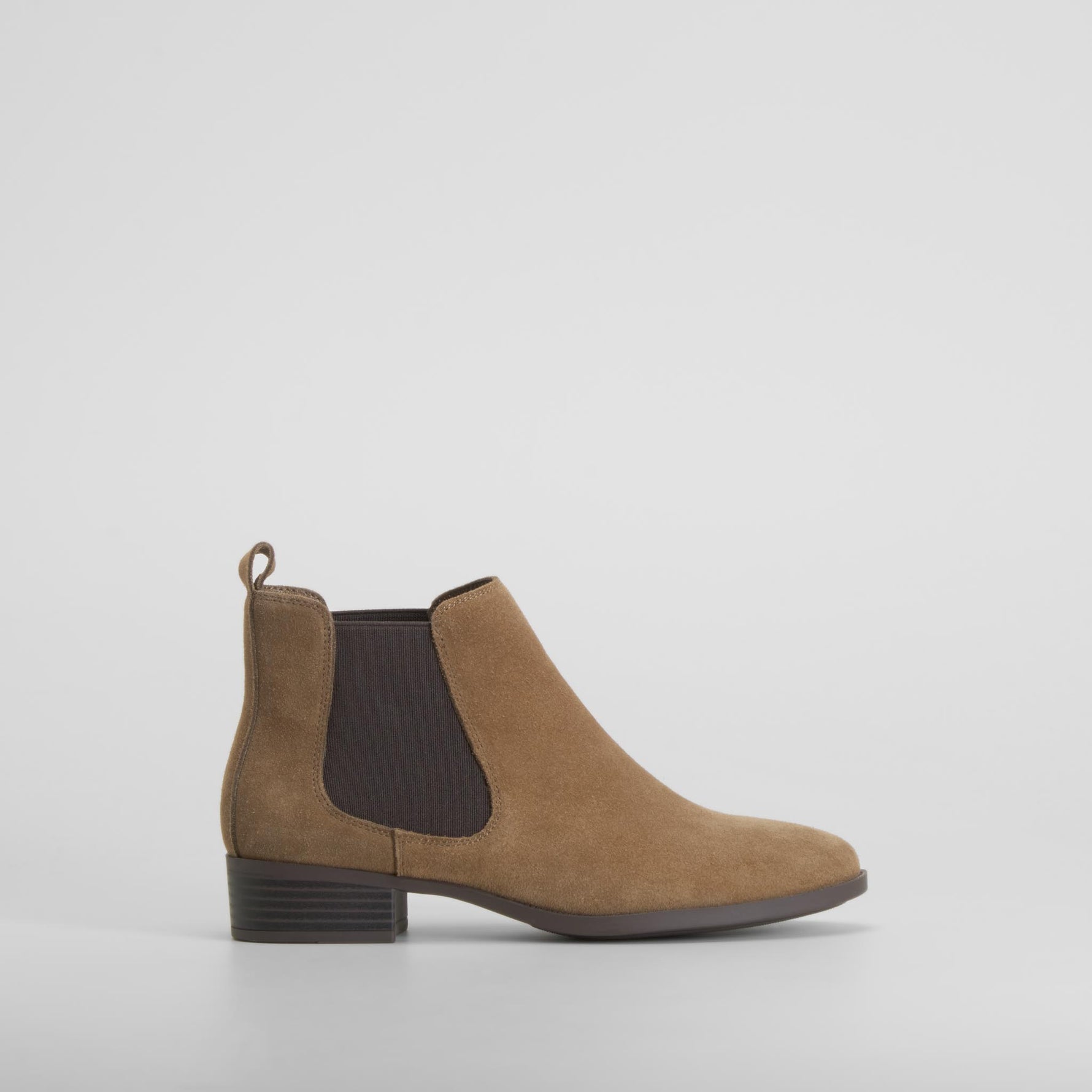 Botín elástico piel beige PICCOLA PIU